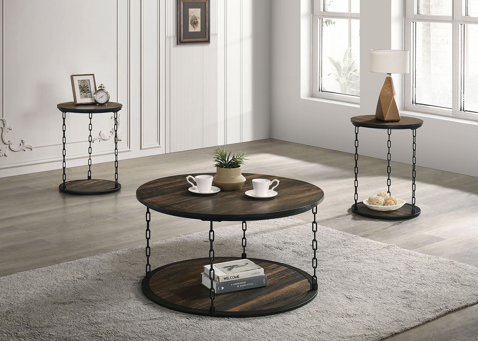 OPHIRA - 3 Pc. Table Set - FM42904DB-3PK