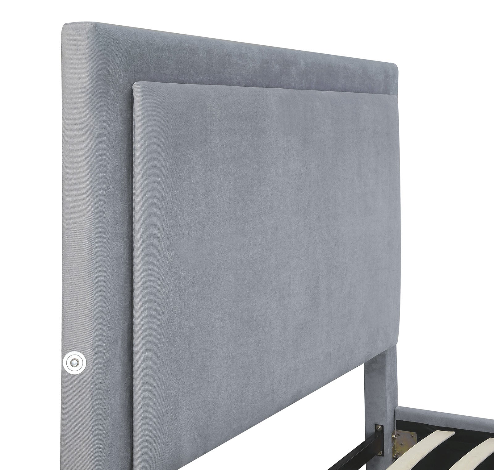 ERGLOW I - E.King Bed - CM7695GY-EK-BED-VN