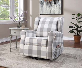 Patli Swivel Chair W/Glider LV00922
