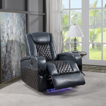 Alair Power Motion Recliner W/Bluetooth, Wireless Charger & Cupholder LV02459
