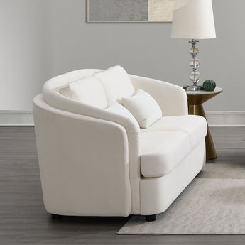 Mariko Loveseat w/2 Pillows LV02771