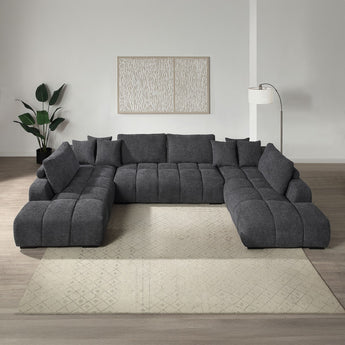 Chosen Sectional Sofa w/6 Pillows LV02840