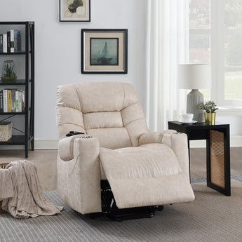 Nairi Power Recliner w/Lift, Heating & Massage LV02995A