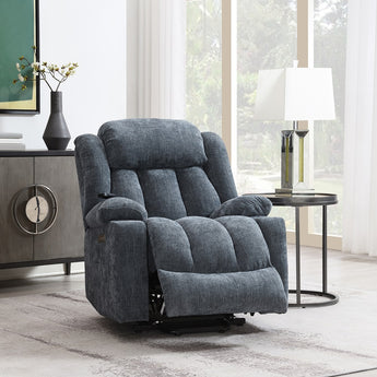 Omarion Power Recliner w/Lift, Heating & Massage LV02996