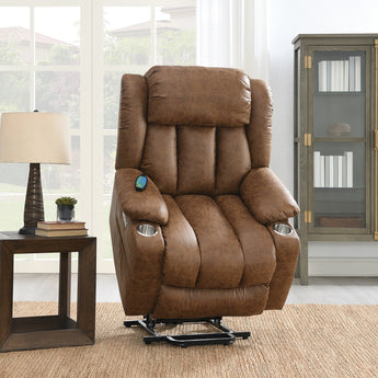Omarion Power Recliner W/Lift & Heating & Massage LV02997