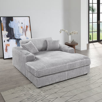 Hilde Chaise w/2 Pillows LV03681
