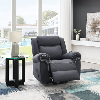 Domana Power Recliner w/Lift & Heating & Massage LV04274