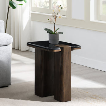 Dana End Table w/Natural Marble LV04596