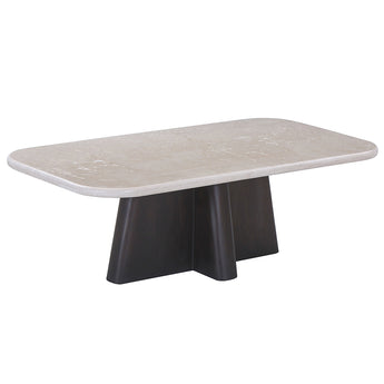 Jacory Coffee Table w/Bottocino Marble Top LV04765