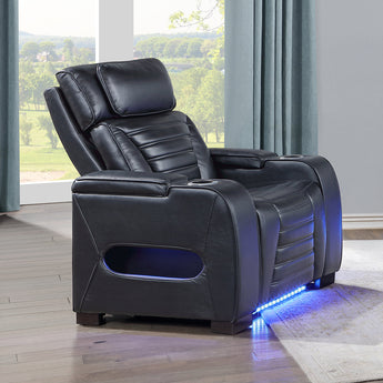 Ephron Power Motion Recliner W/Power Headrest & LED LV06082
