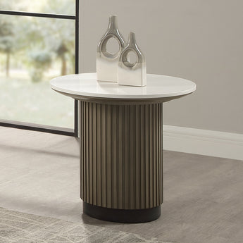 Clayten End Table w/Engineered Top LV06196