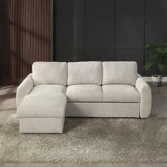 Nuriel Reversible Sectional Sofa w/Sleeper & Storage LV07550