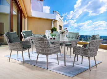 Jenneva 7PC Patio Dining Set OT01095
