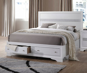 Naima Queen Bed W/Storage 25770Q