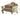 Vendome II Loveseat W/3 Pillows
