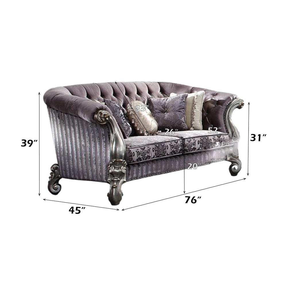 Versailles - Loveseat W/5 Pillows - 56826