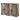 Northville Server W/Wood Top 66926