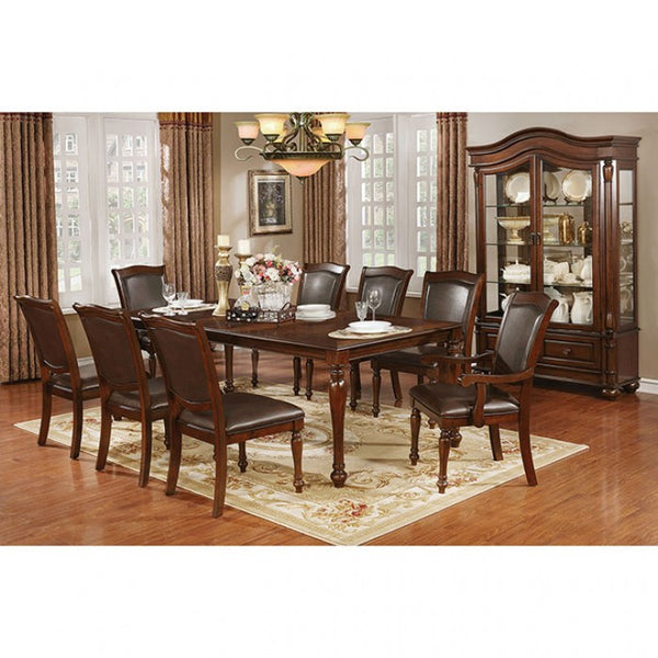 SYLVANA - 9 Pc. Dining Table Set (2AC+6SC) - CM3453T-9PC