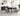Estella Round Dining Table w/Marble Top