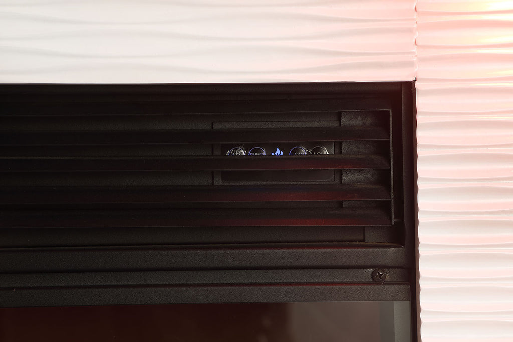 DORRIT - 55" Electric Fireplace - FM-AC8012WH-TV