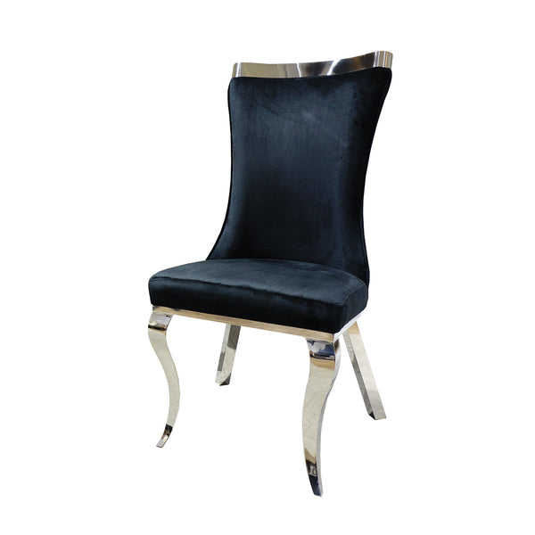 BASILICATA - Side Chair (2/CTN) - FM33012BK-SC-2PK