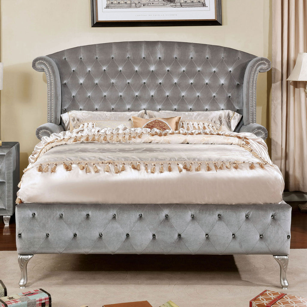 ALZIR - 4 Pc. Queen Bedroom Set - CM7150Q-4PC