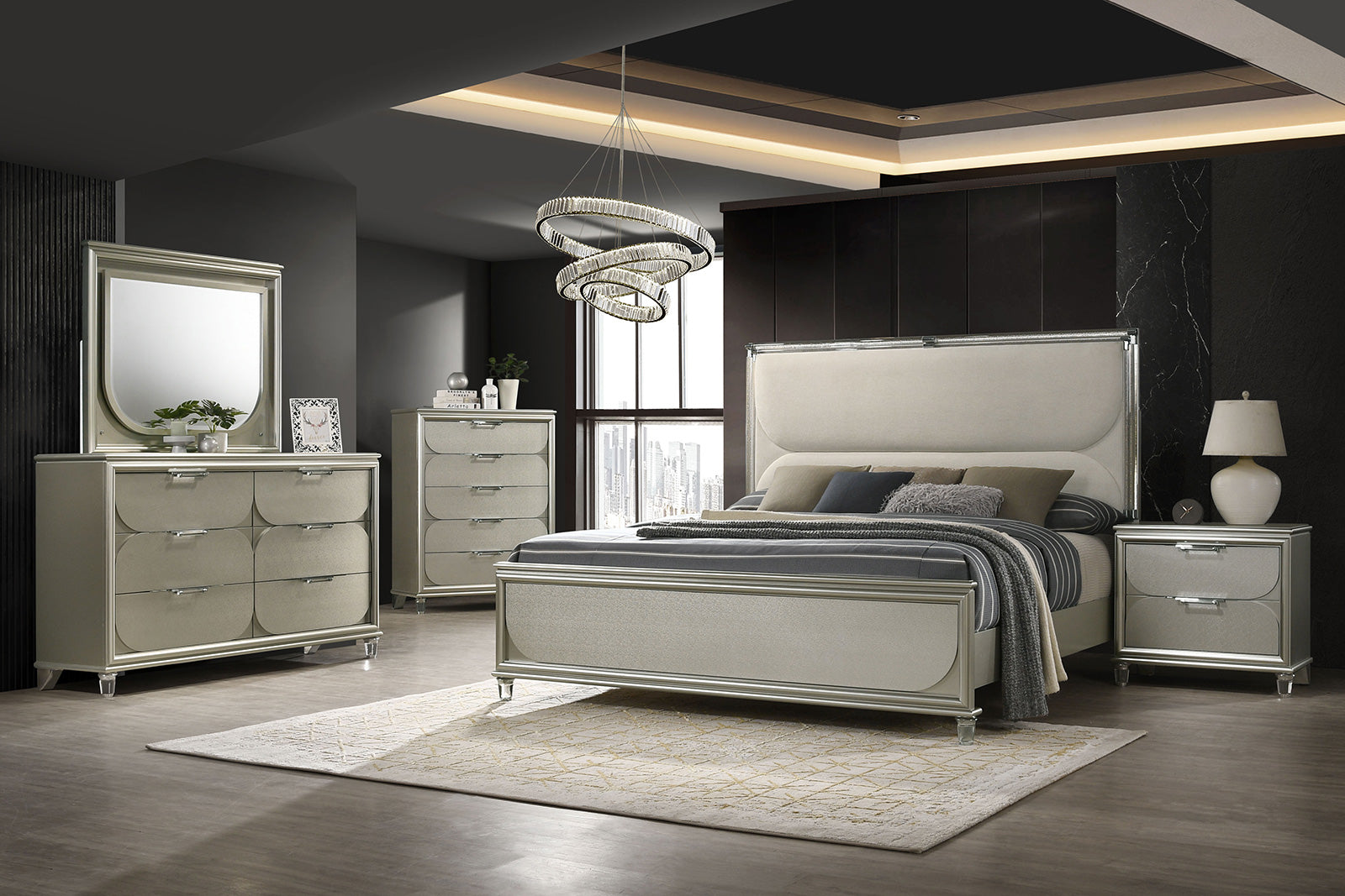 SHERIDAN - Chest, Silver - FM72080SV-C