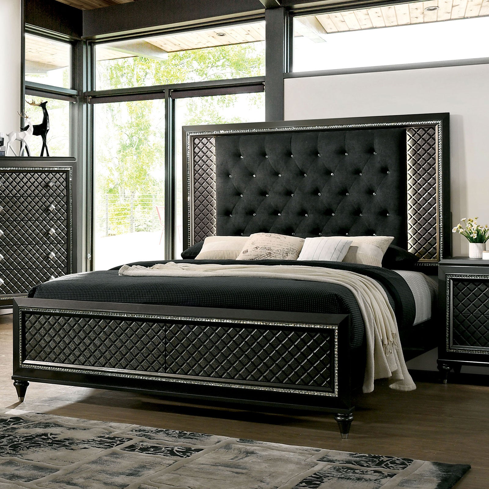 DEMETRIA - 4 Pc. Queen Bedroom Set - CM7584Q-4PC