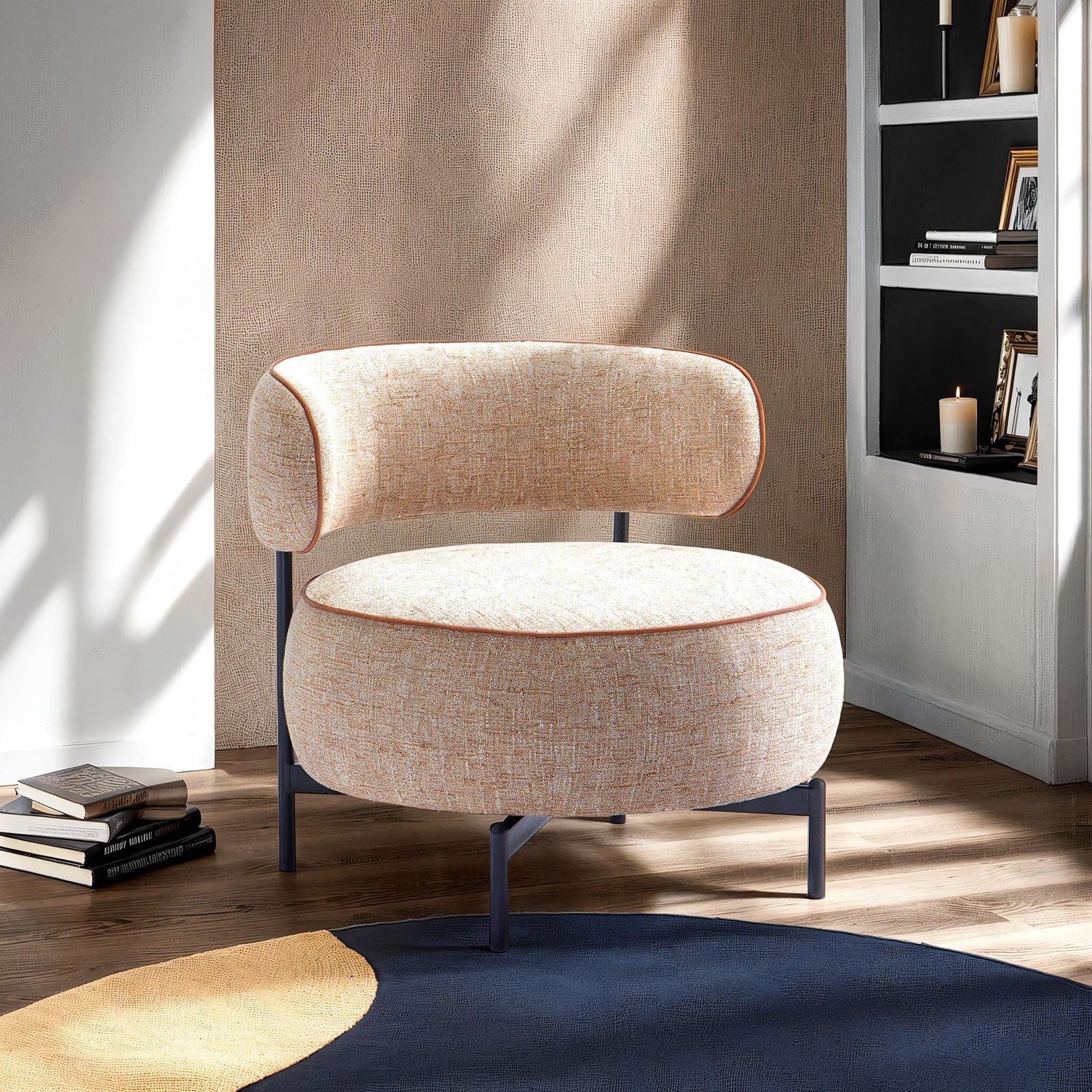 FLORENS - Swivel Chair - FM-AC8015BR