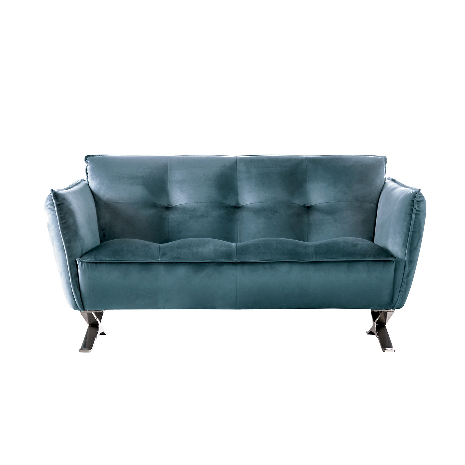 CIVELLUTINO - Loveseat, Teal - FM90004TL-LV-PK