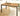 MACKAY - Patio Dining Table, Gun Metal/Natural Teak - GM-2004