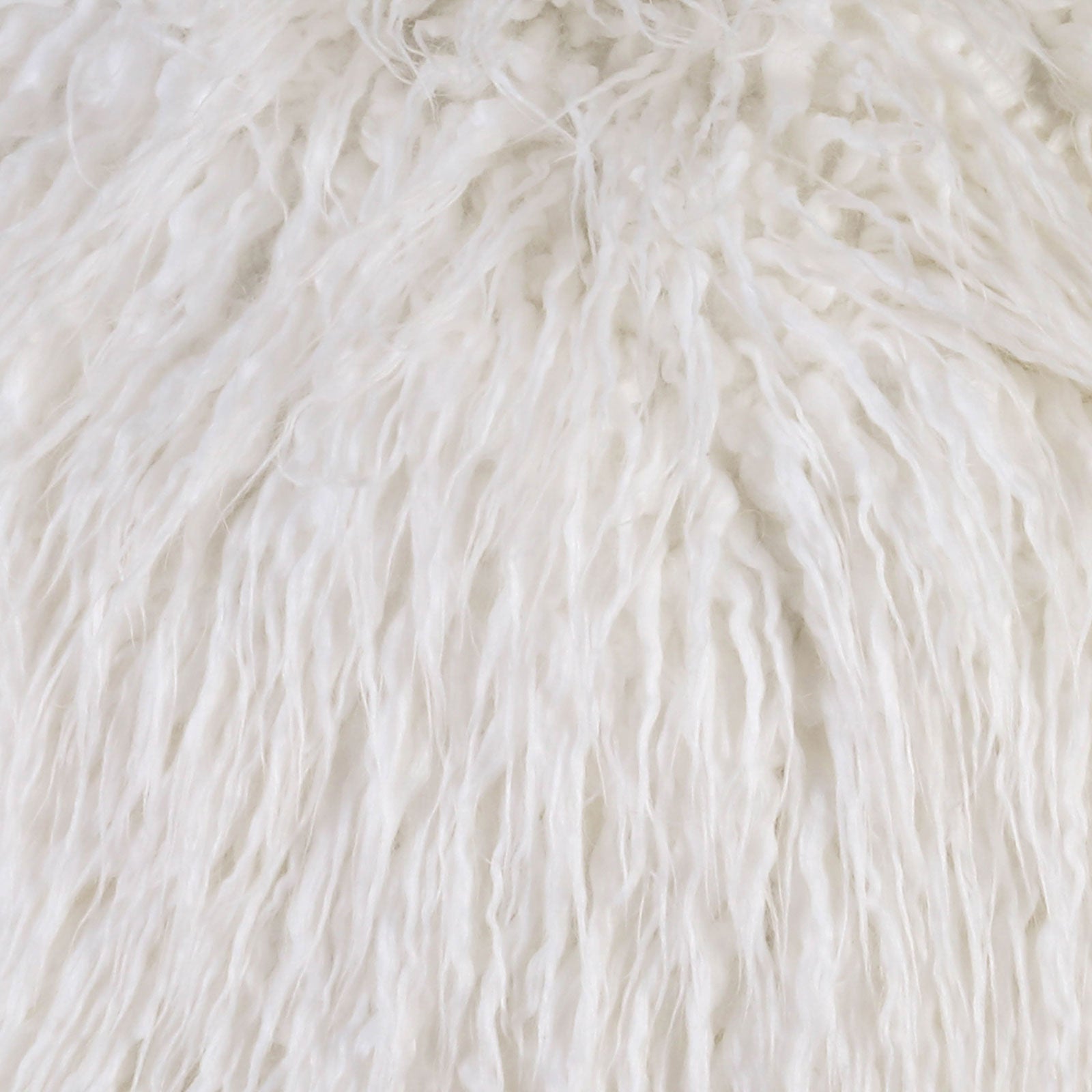 SHERI - 20" X 20" Pillow, Shaggy White (2/CTN) - PL8018-2PK