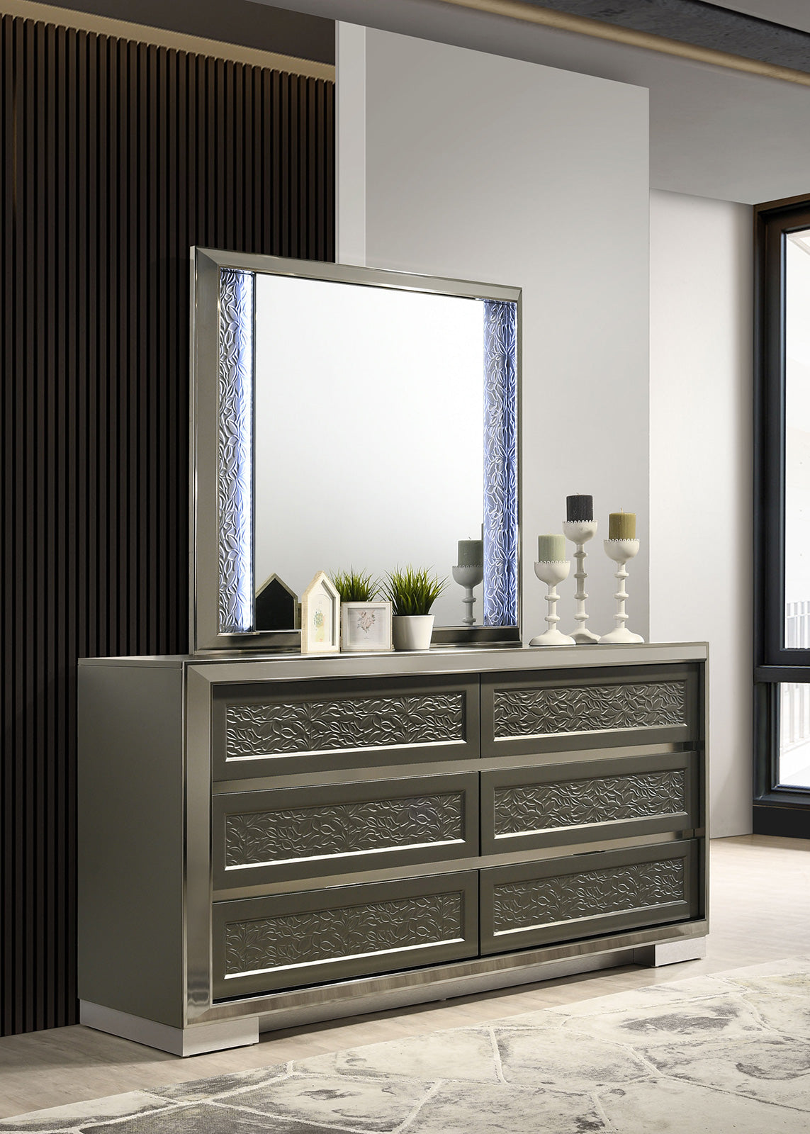 LEYLAND - Dresser, Dark Gray - FM7252DG-D