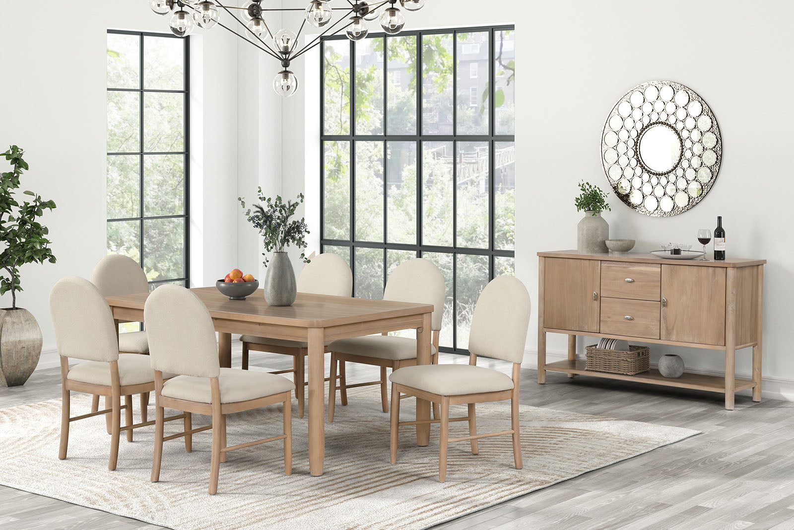 RHEINFALL - Dining Table - FM3426NT-T