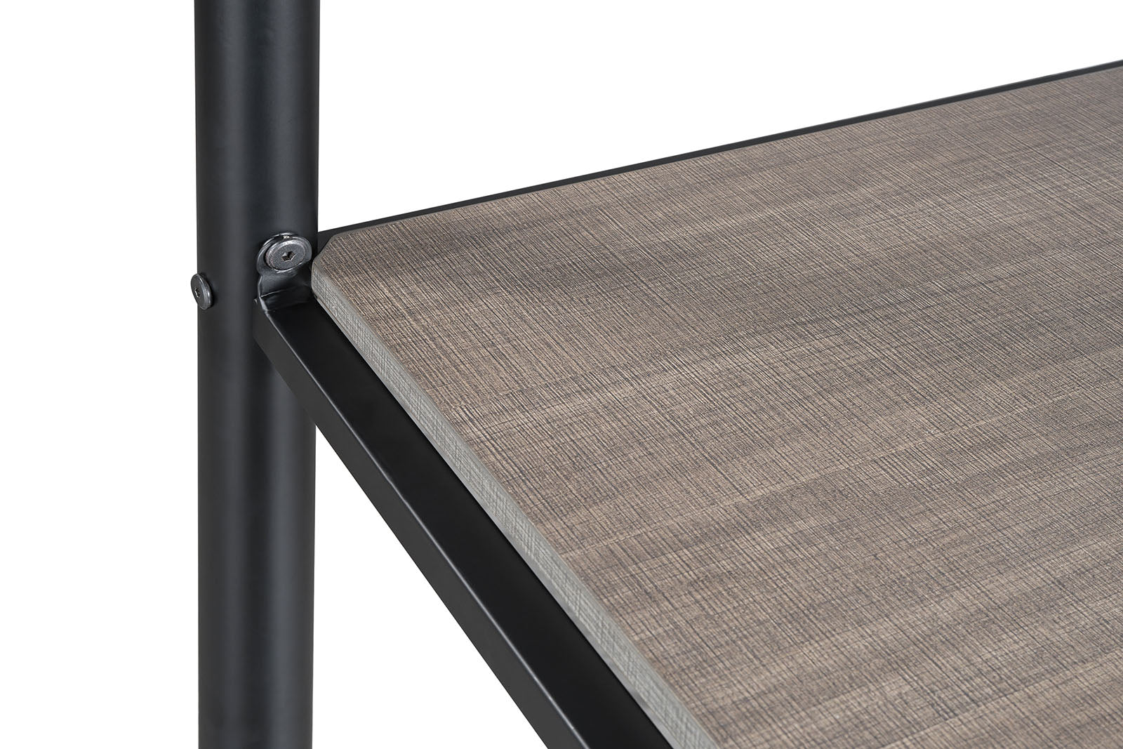 TYMON - Twin Loft Bed (K/D), Black - FM-BK907BK-T