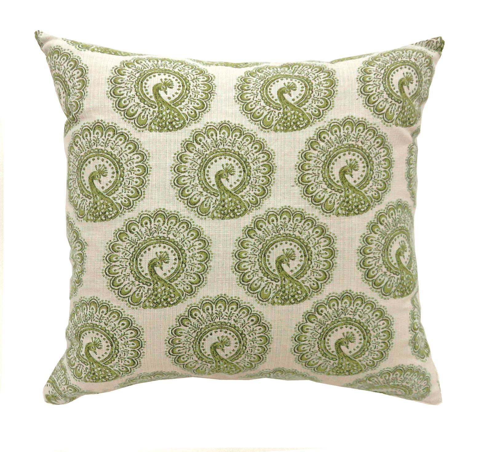 FIFI - 18" X 18" Pillow, Green (2/CTN) - PL677GR-S-2PK