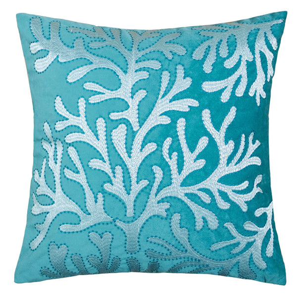MAY - 20" X 20" Pillow, Teal (2/CTN) - PL8075-2PK