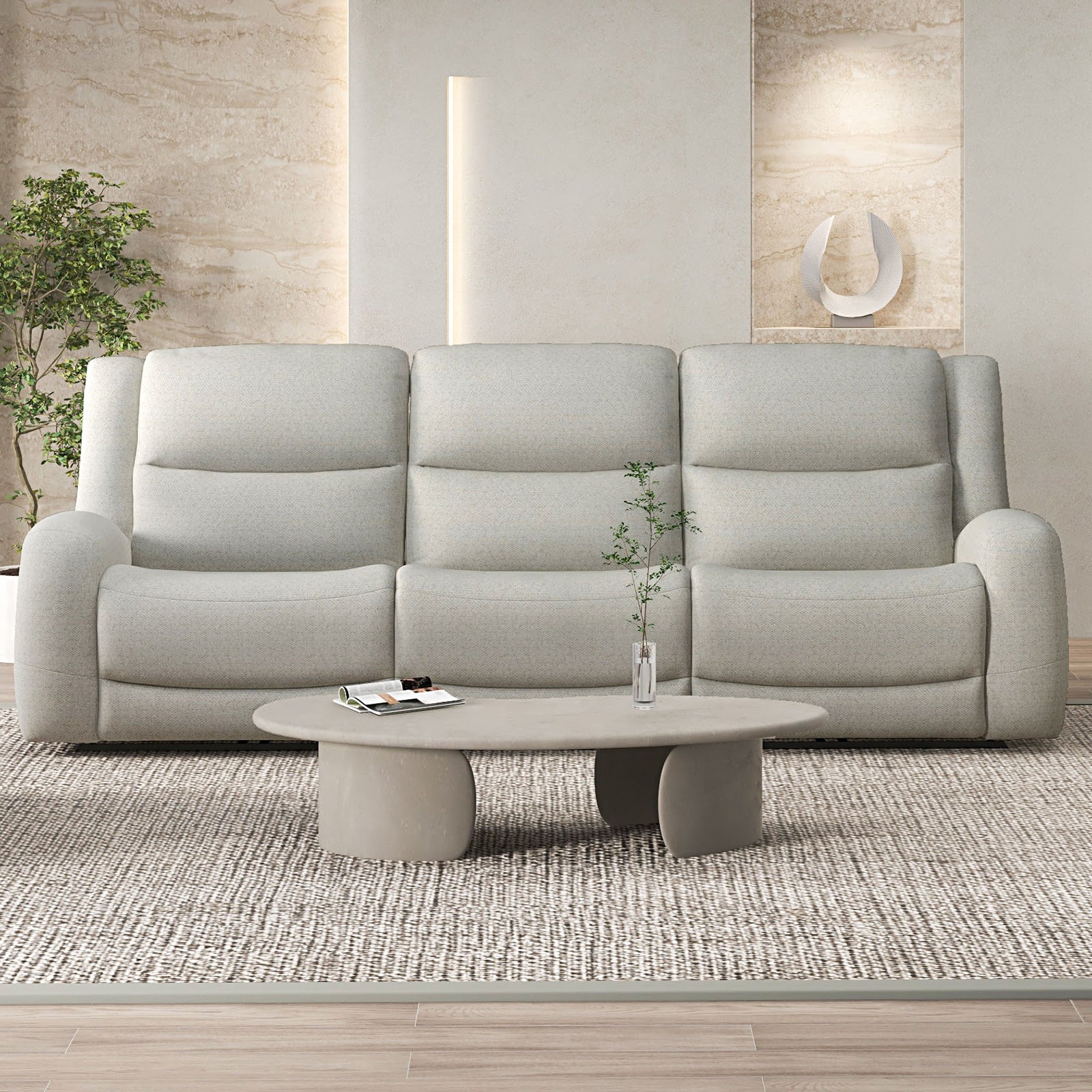 GIRALDUS - Sofa + Loveseat - CM9988BG-M-2PC