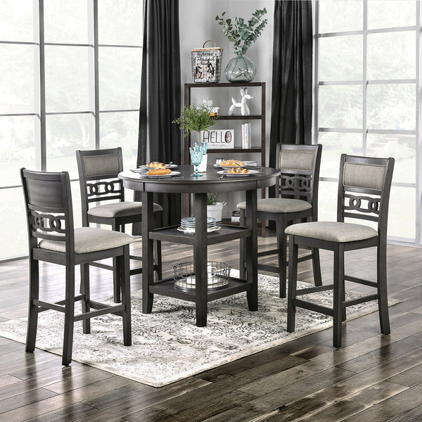 MILLY - 5 Pc. Counter Ht. Table Set - CM3609PT-5PK
