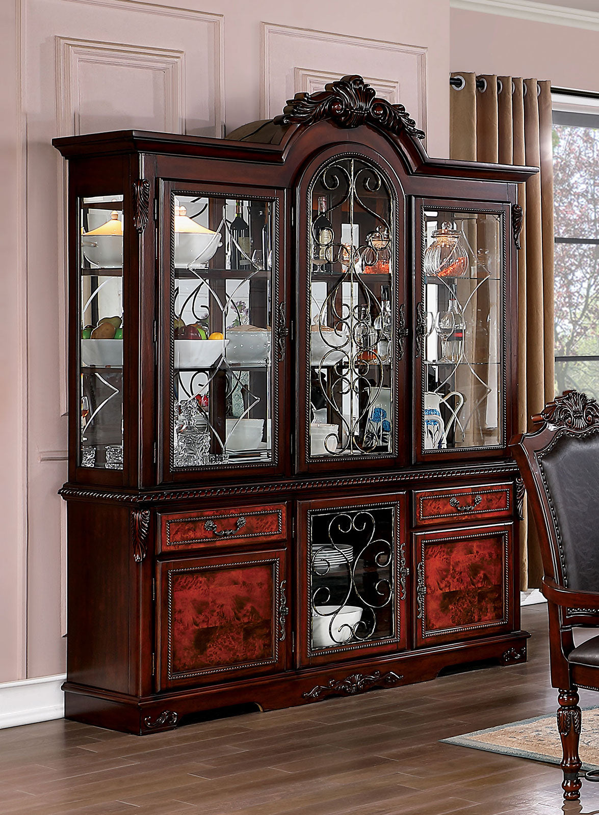 PICARDY - Hutch & Buffet - CM3147HB-SET