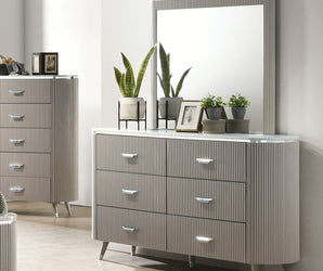 ALDRIDGE - Dresser, Light Gray - FM7243GY-D