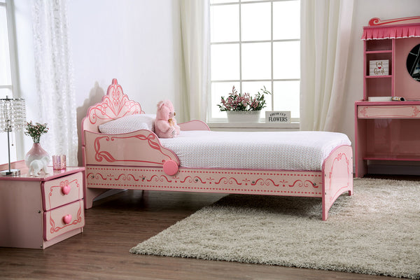PRINCESS CROWN SINGLE BED - Twin Bed - CM7632-BED