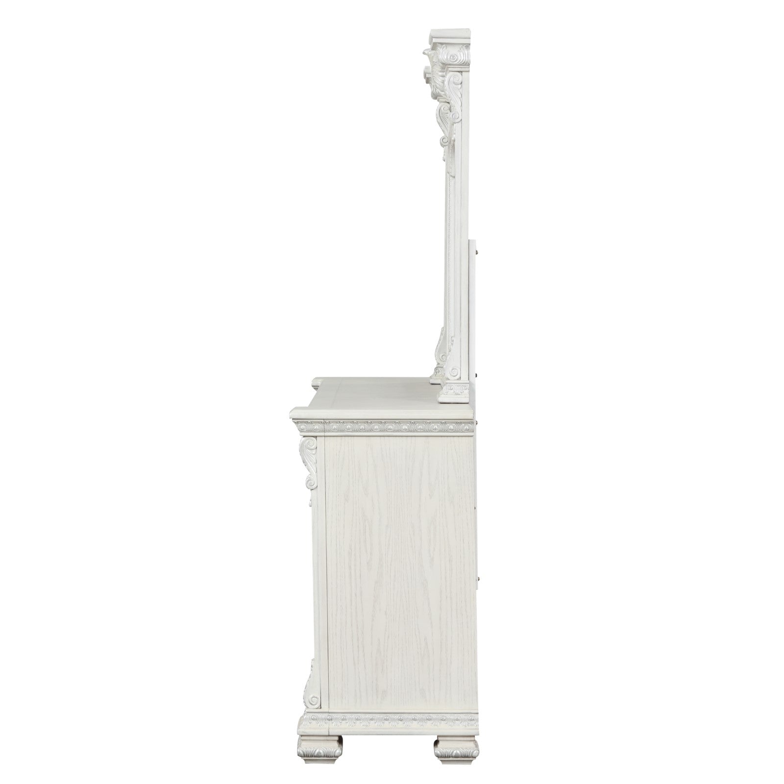 PROMENADE - Dresser w/Jewelry Box, Wire Brushed White - FM70001WH-D