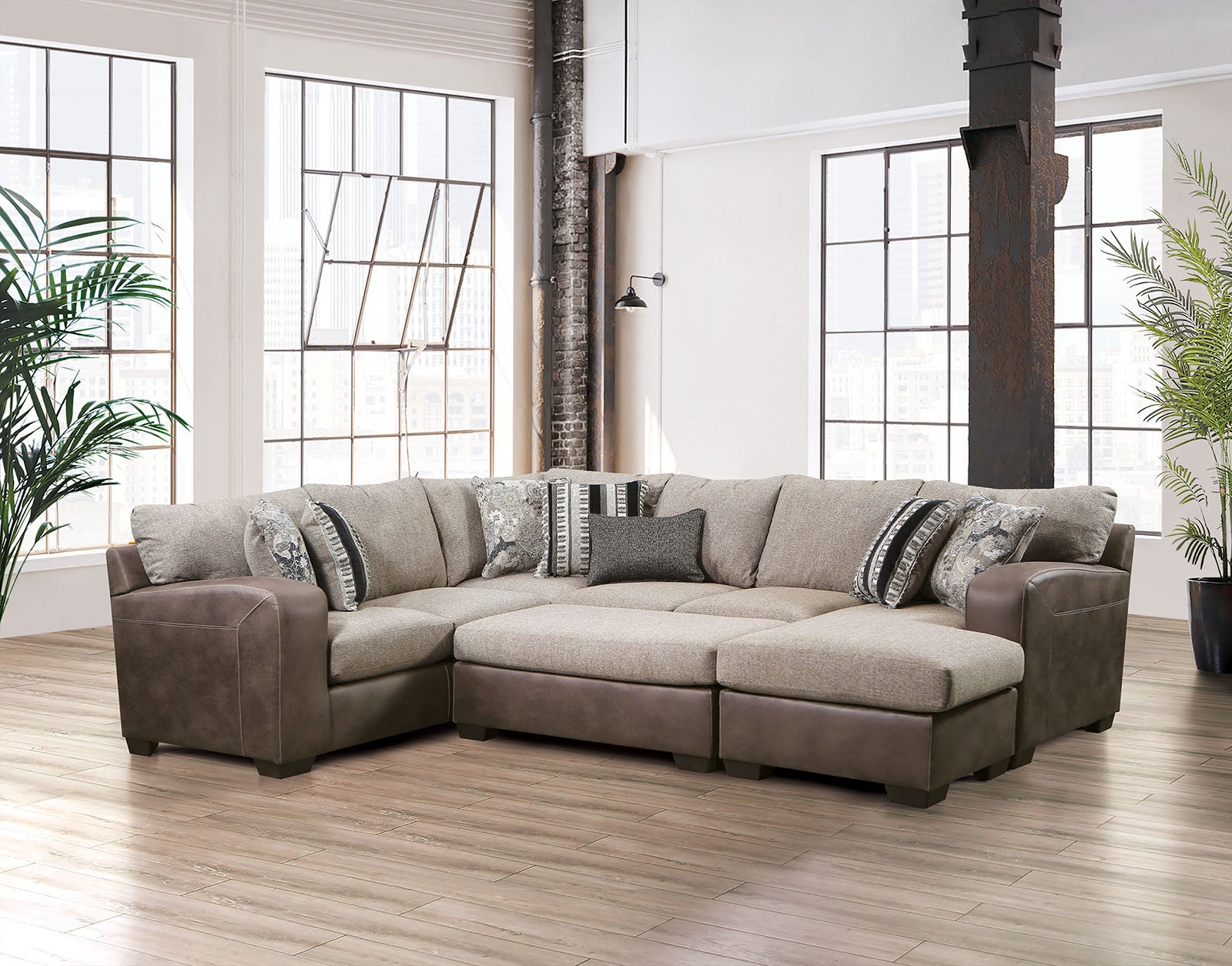 ASHENWEALD - Ottoman - SM5404-OT
