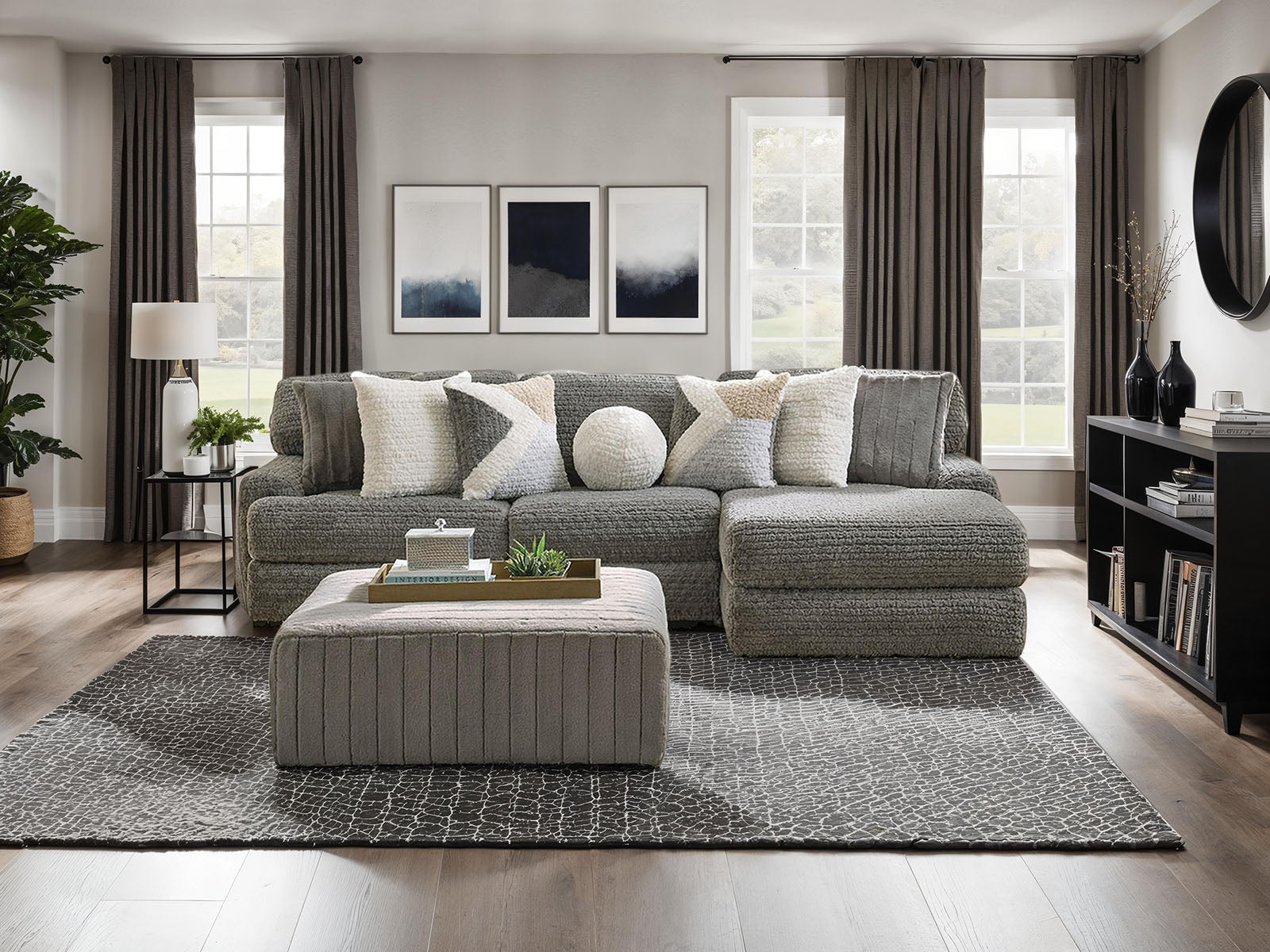 ELMHURST - L-shaped Sectional - SM5105-SECT