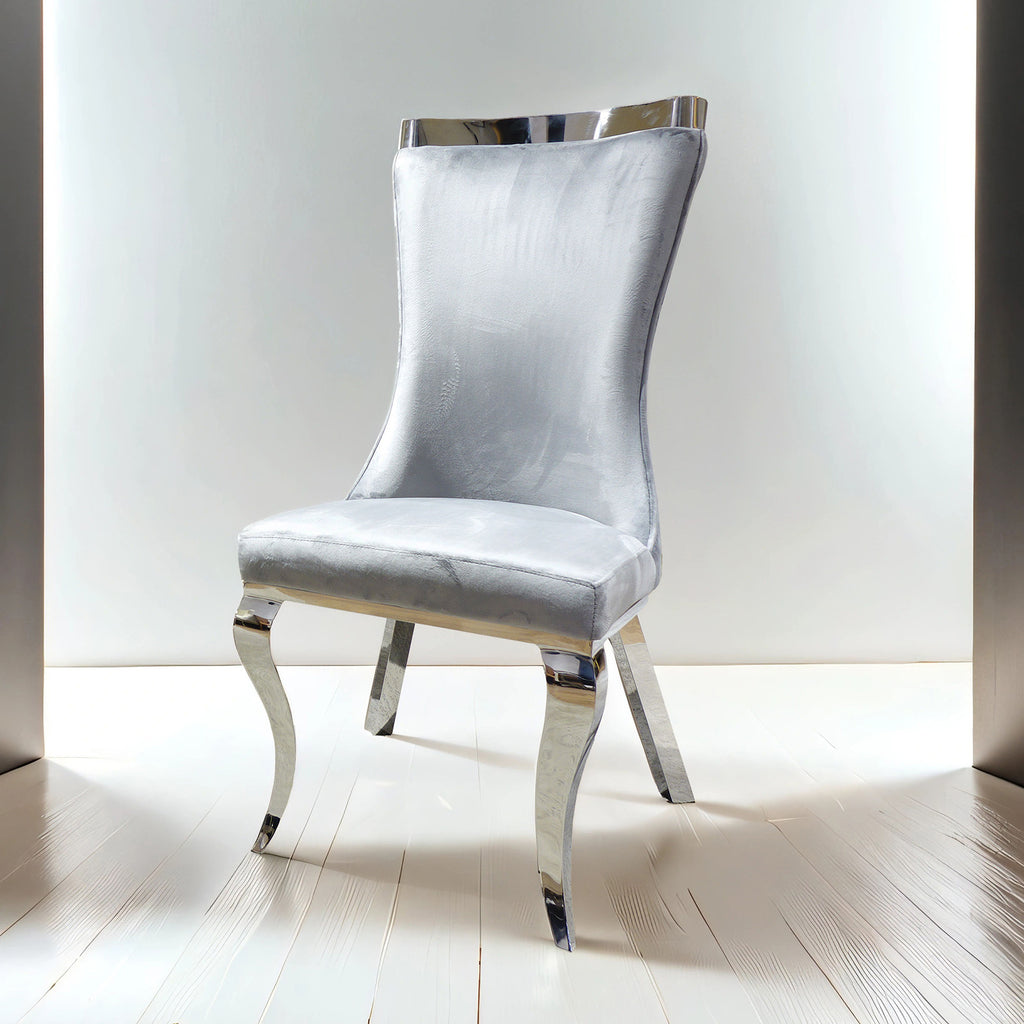 BASILICATA - Side Chair (2/CTN) - FM33012GY-SC-2PK