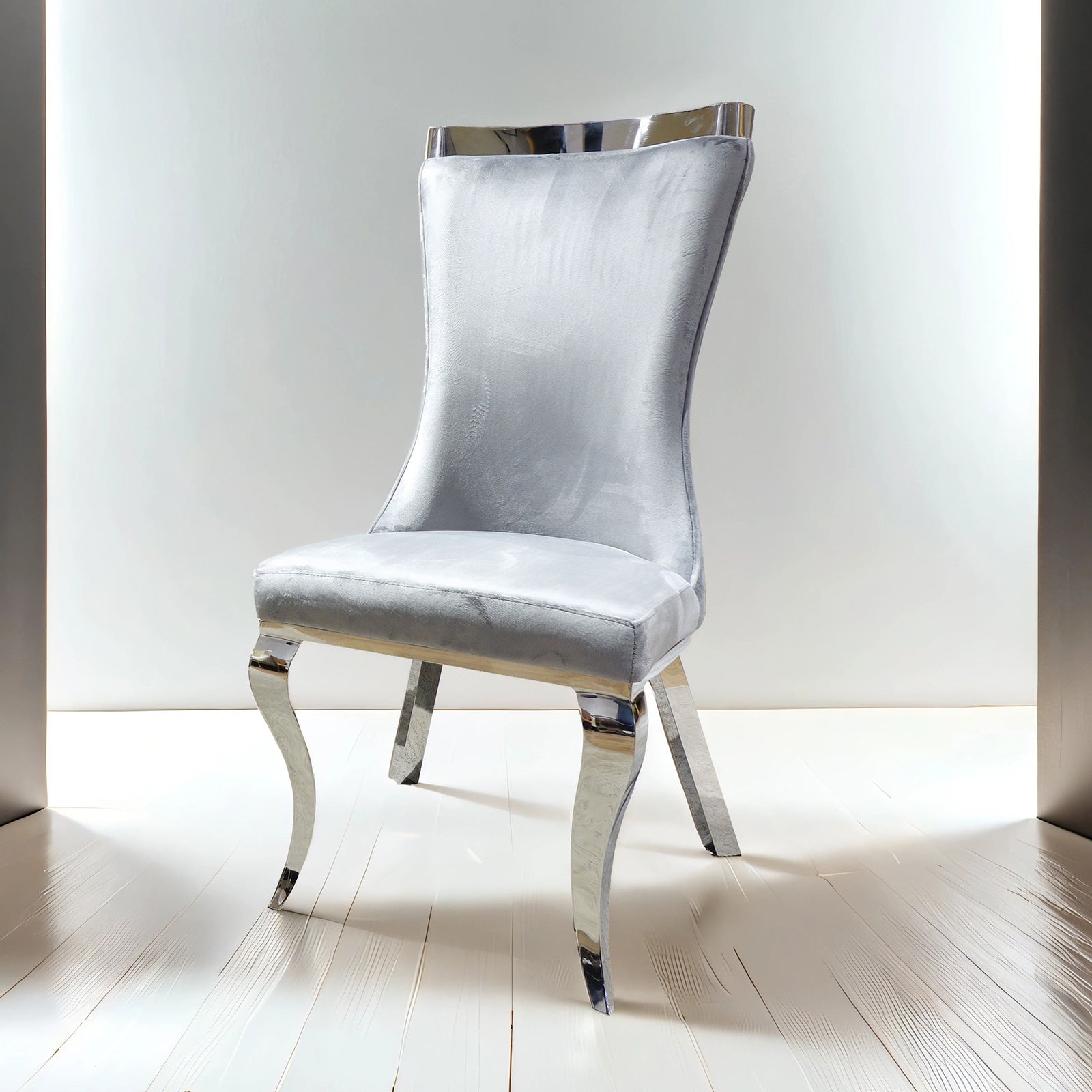 BASILICATA - Side Chair (2/CTN) - FM33012GY-SC-2PK