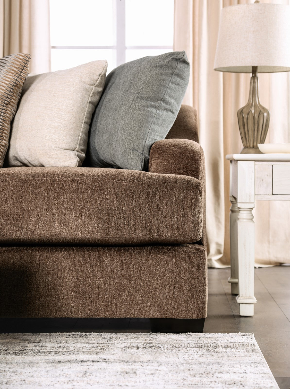 FARRINGDON - Sectional, Brown - SM1122-SECT