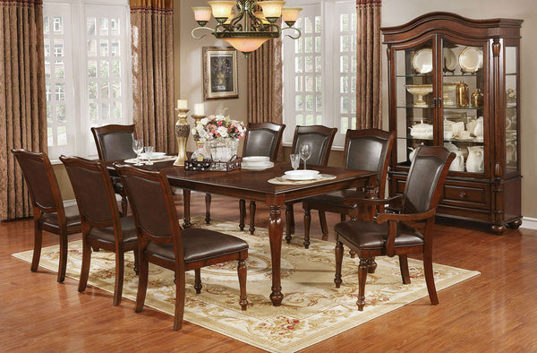 SYLVANA - 7 Pc. Dining Table Set (2AC+4SC) - CM3453T-7PC