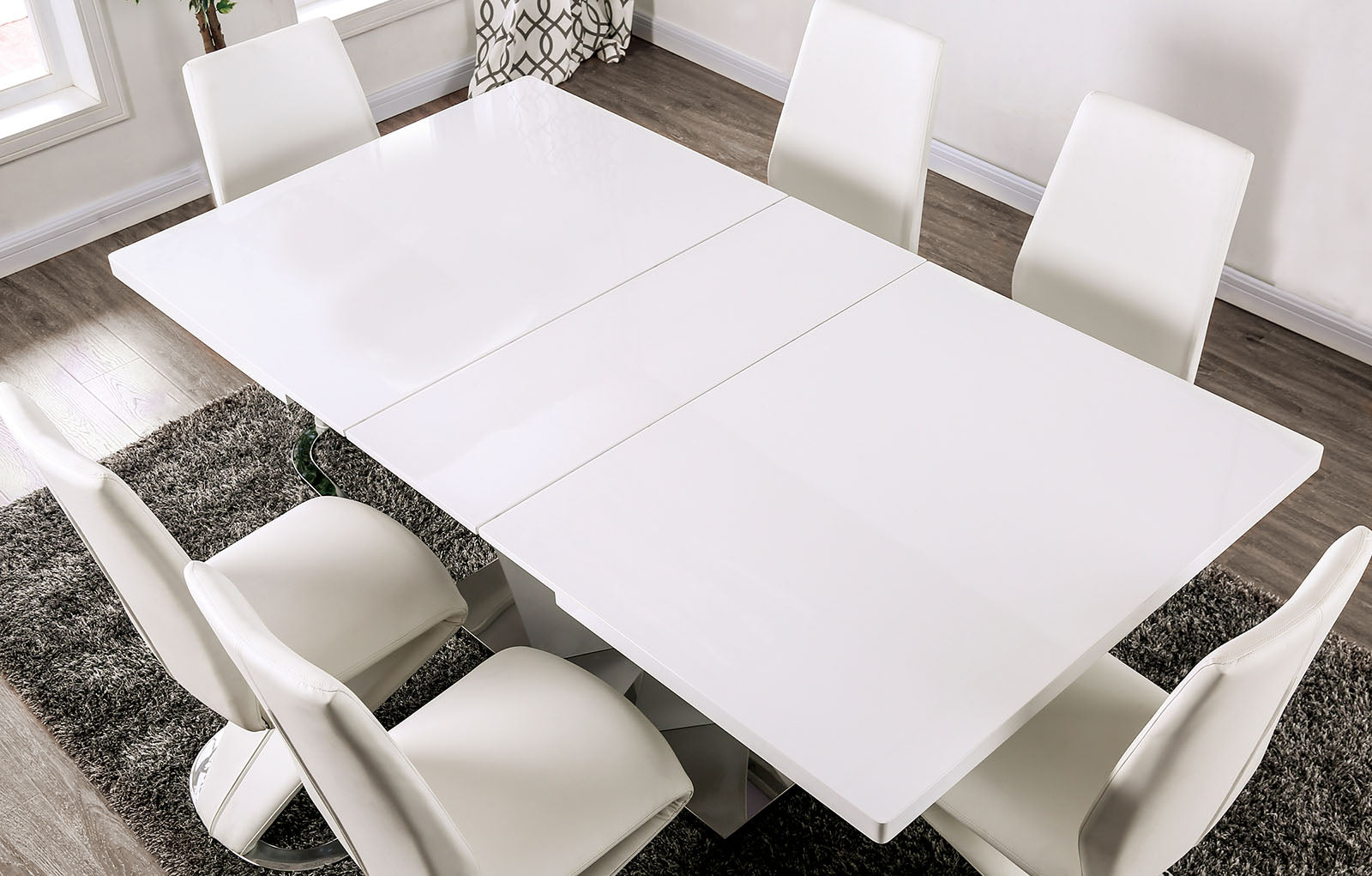 ZAIN - 7 Pc. Dining Table Set - FOA3742T-7PC